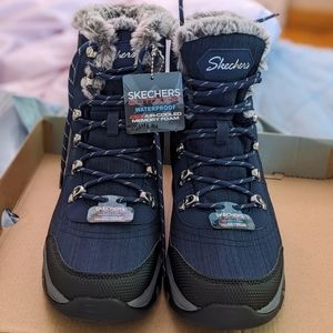 Skechers Women's Trego Cold Blues Snow Boot